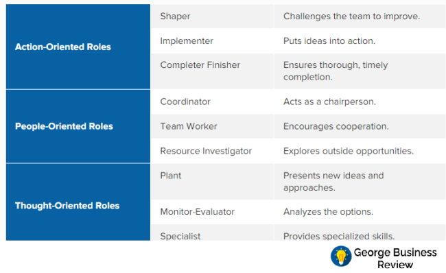 Belbin's team roles theory